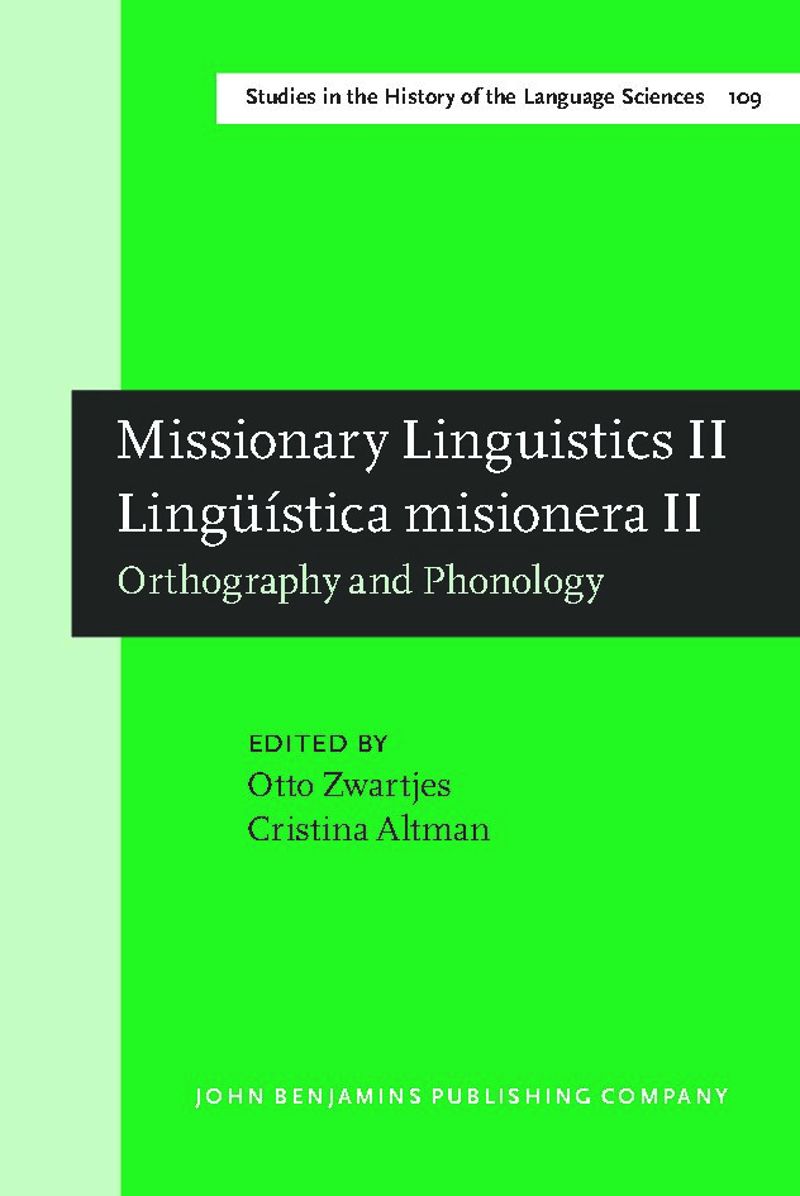 book: Missionary Linguistics II / Lingüística misionera II