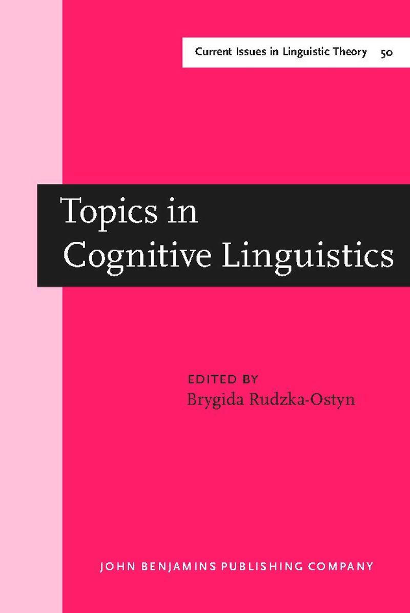 book: Topics in Cognitive Linguistics