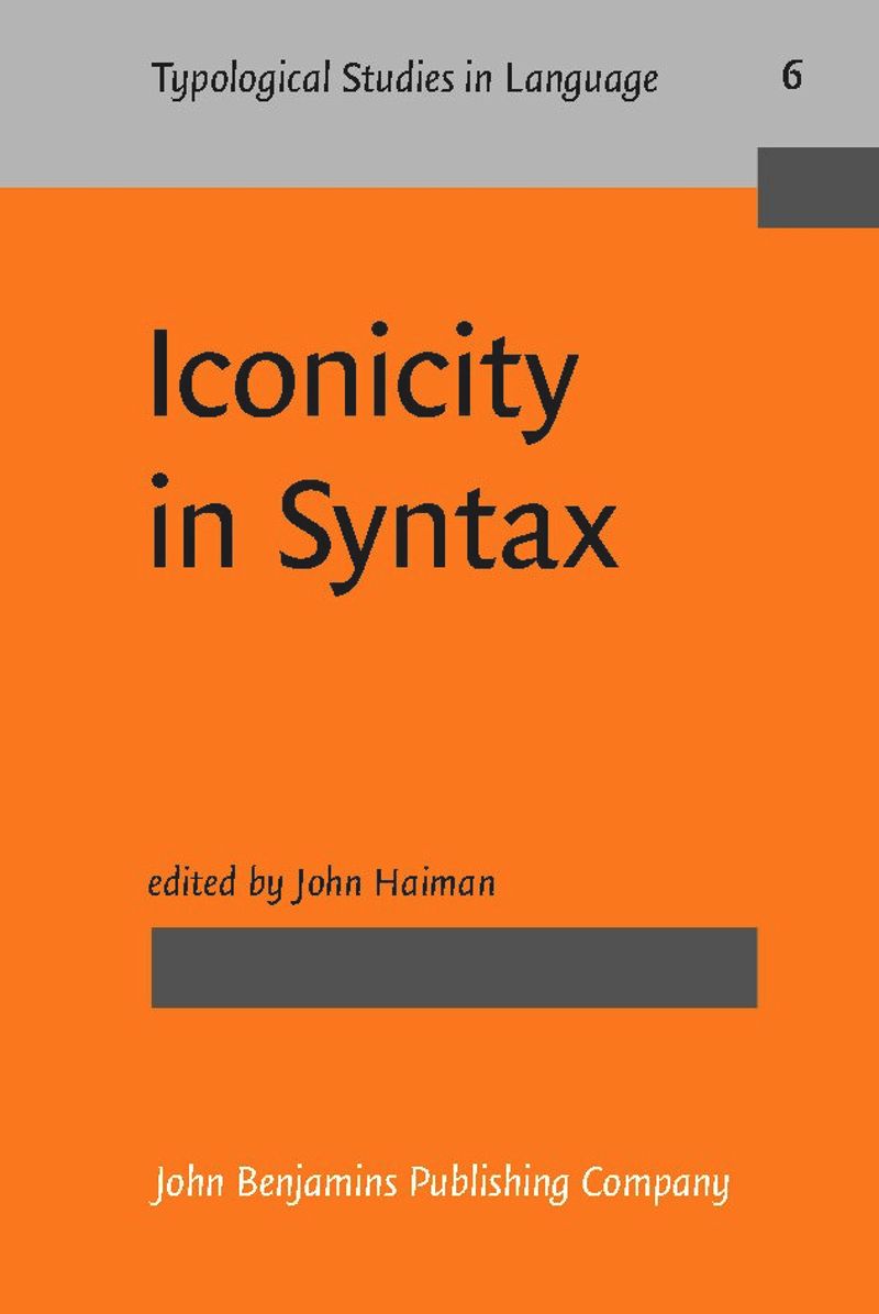 book: Iconicity in Syntax