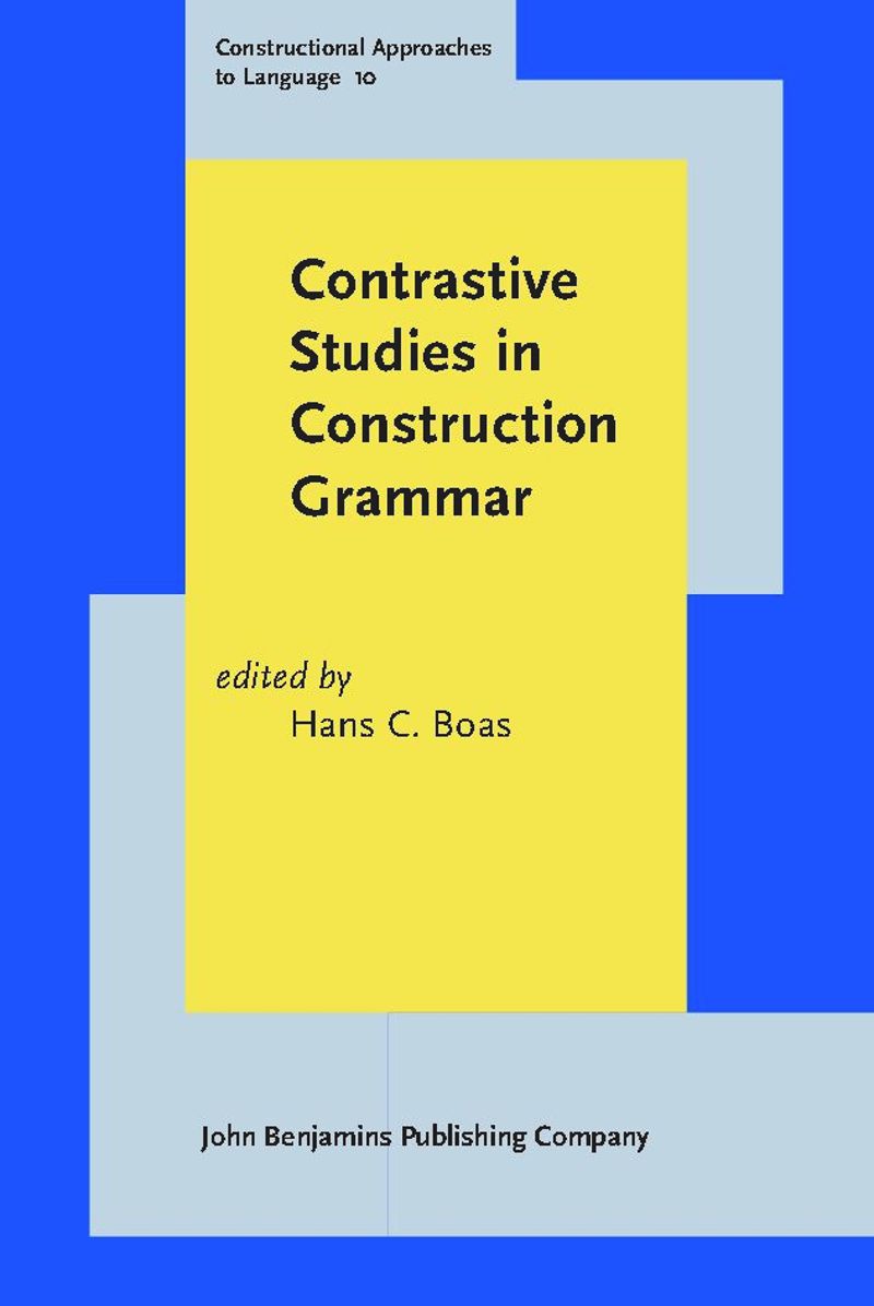 book: Contrastive Studies in Construction Grammar