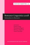 book: Romance Linguistics 2008