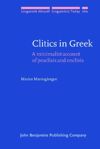 book: Clitics in Greek