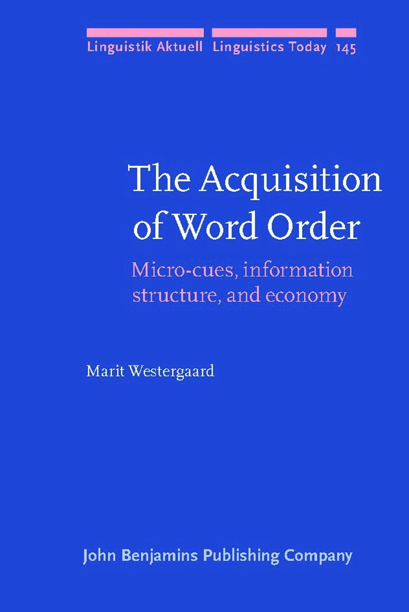 book: The Acquisition of Word Order