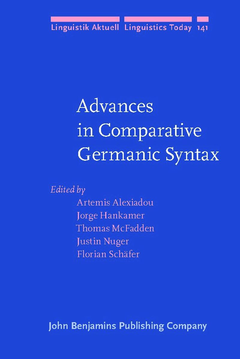 book: Advances in Comparative Germanic Syntax
