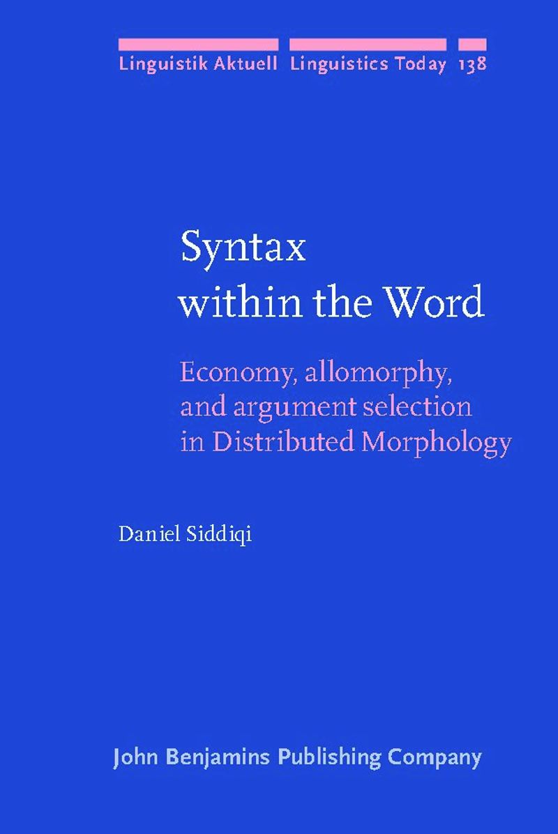 book: Syntax within the Word