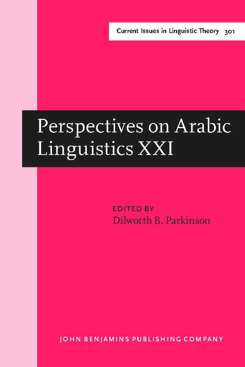 book: Perspectives on Arabic Linguistics