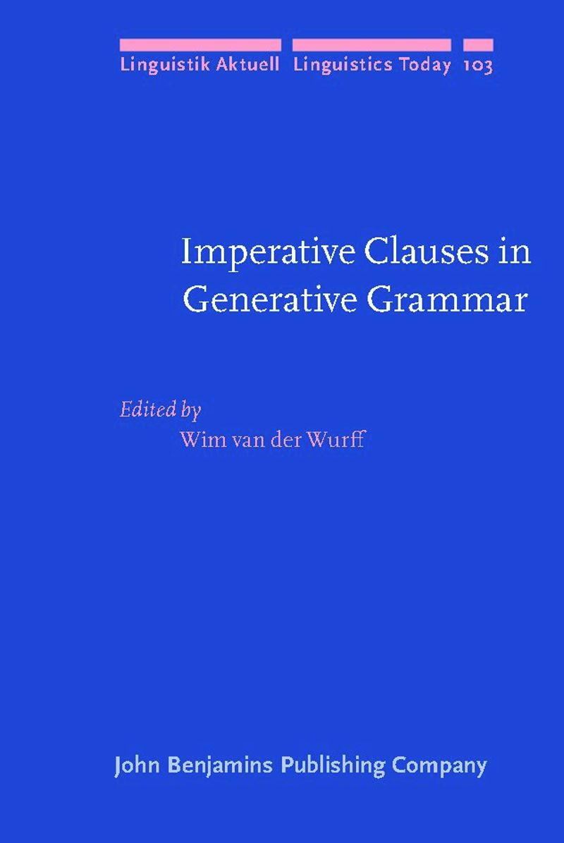 book: Imperative Clauses in Generative Grammar