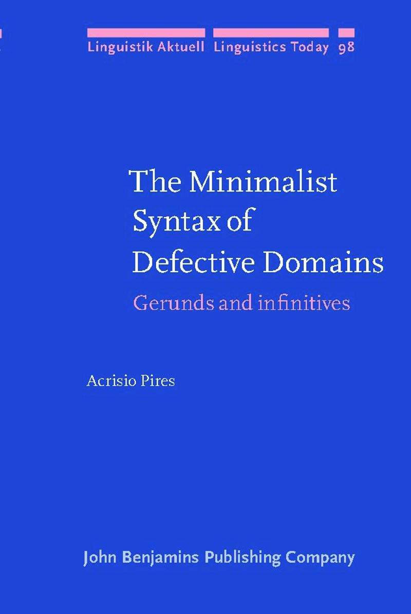 book: The Minimalist Syntax of Defective Domains