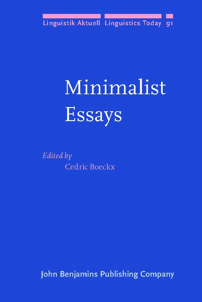 book: Minimalist Essays