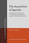 book: The Acquisition of Spanish