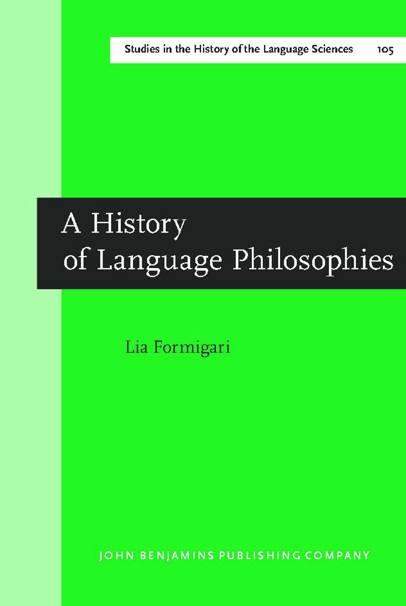 book: A History of Language Philosophies