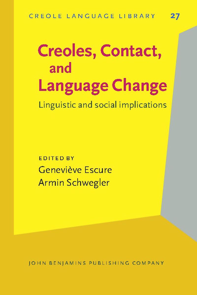 book: Creoles, Contact, and Language Change
