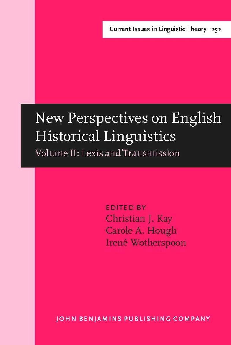 book: New Perspectives on English Historical Linguistics