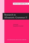 book: Research in Afroasiatic Grammar II