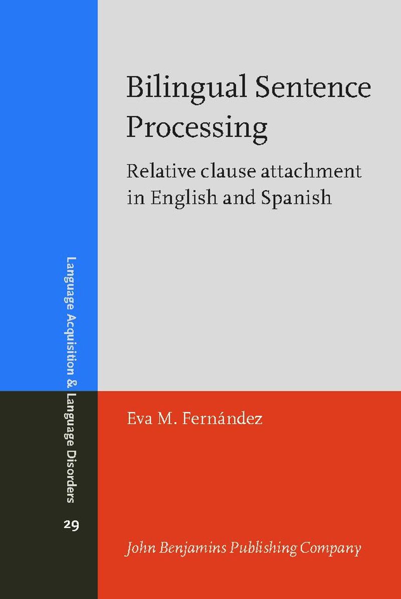 book: Bilingual Sentence Processing