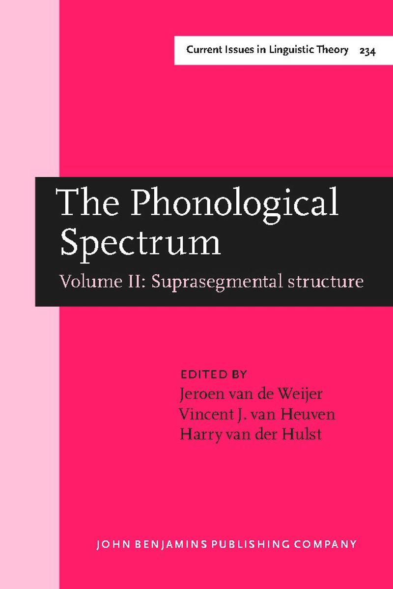 book: The Phonological Spectrum