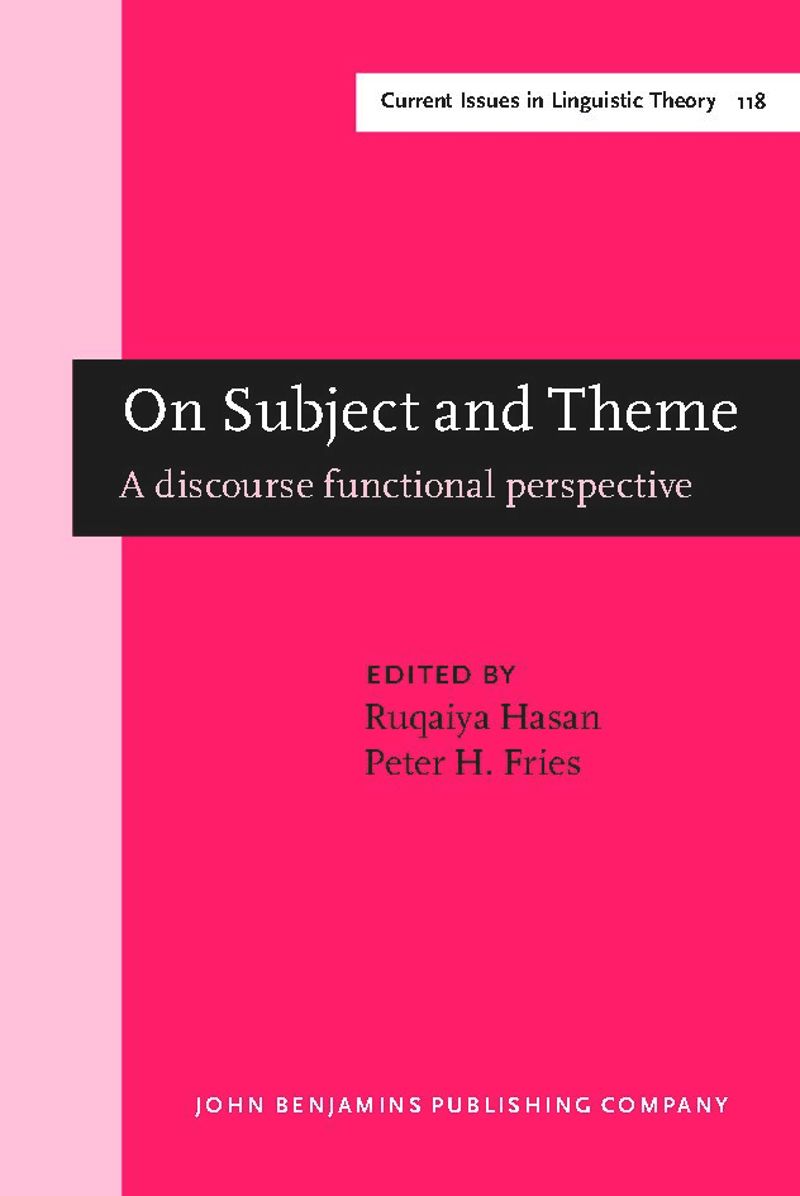 book: On Subject and Theme