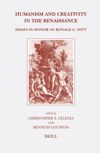 book: Humanism and Creativity in the Renaissance