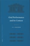book: Oral Performance and Its Context