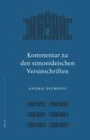 book: Kommentar zu den simonideischen Versinschriften