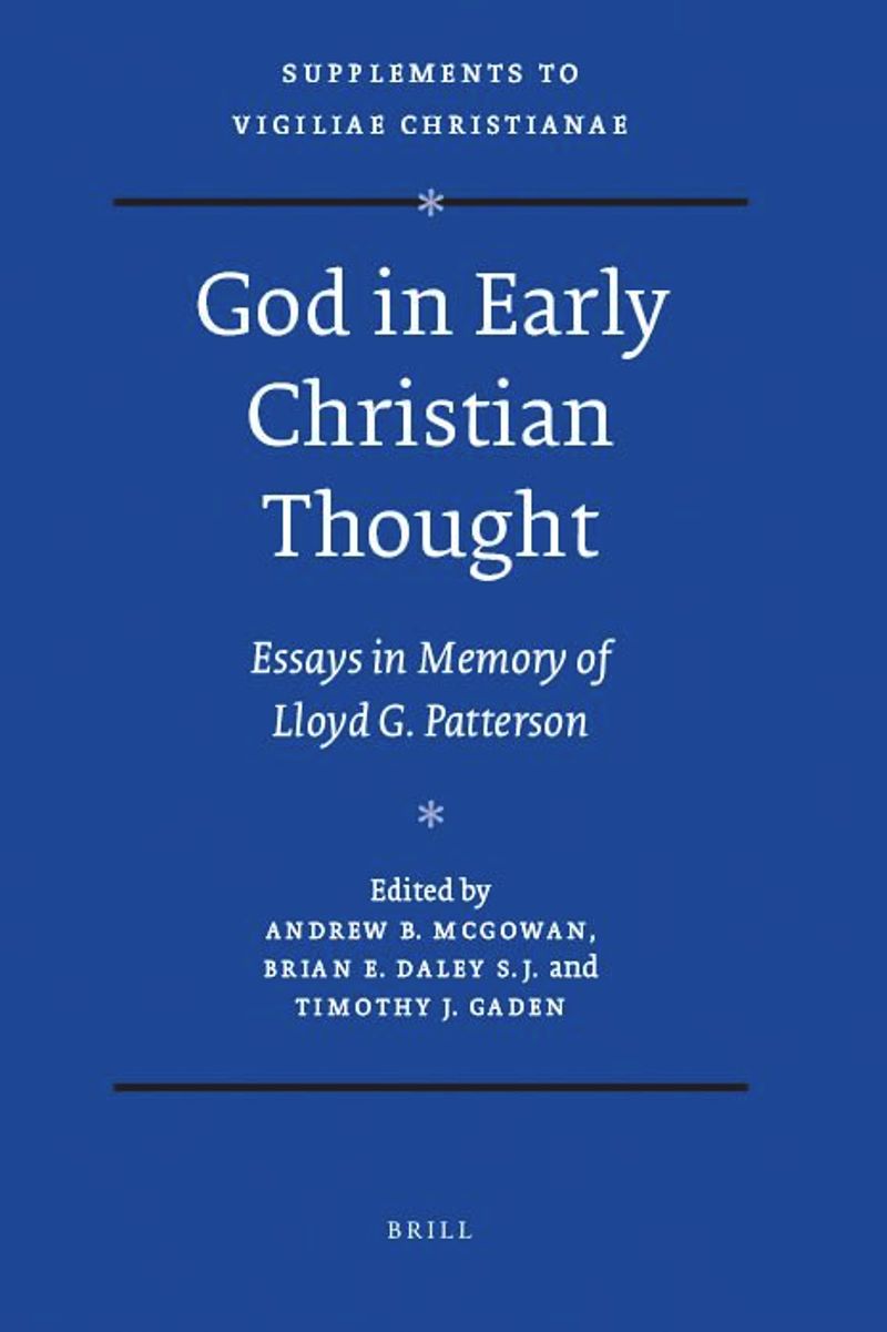 book: God in Early Christian Thought