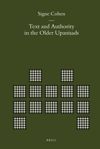 book: Text and Authority in the Older Upaniṣads