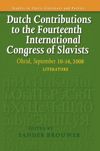 book: Dutch Contributions to the Fourteenth International Congress of Slavists