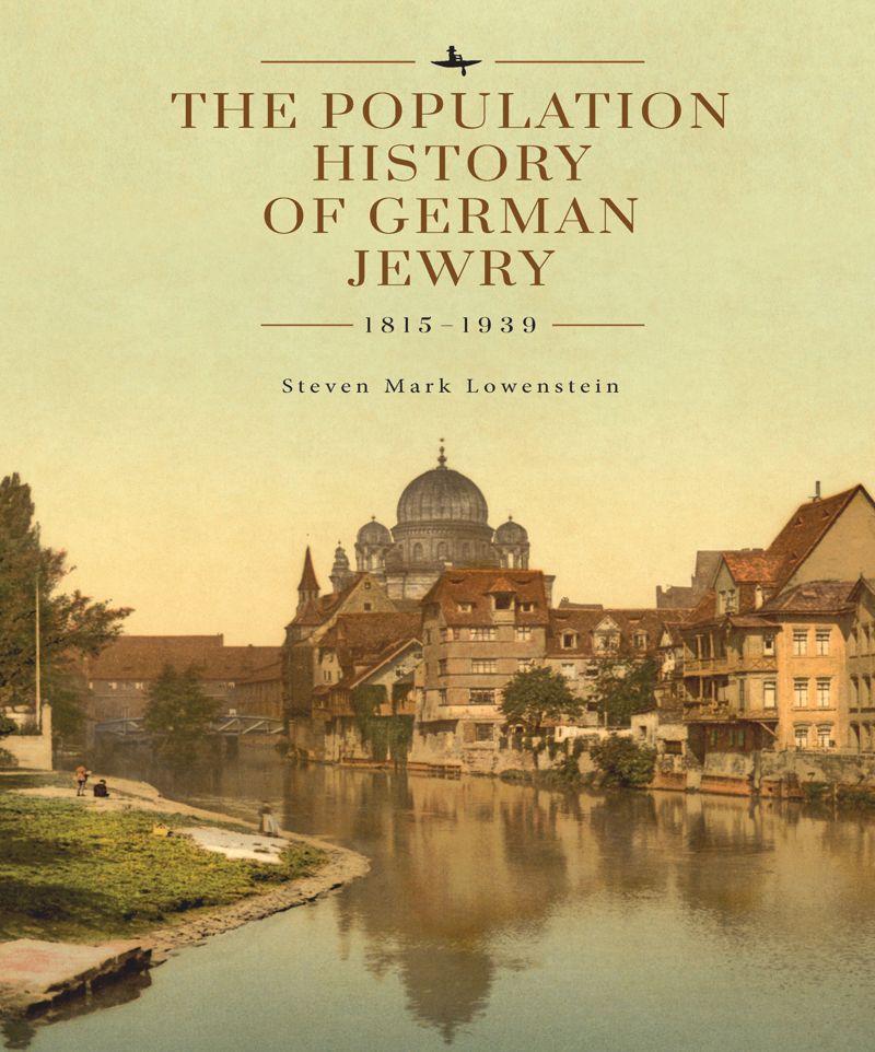 book: The Population History of German Jewry 1815–1939