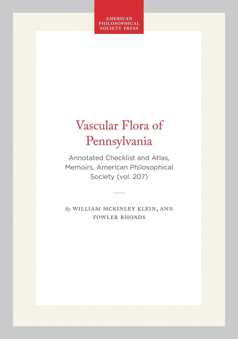 book: Vascular Flora of Pennsylvania