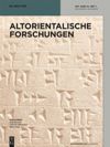 Altorientalische Forschungen