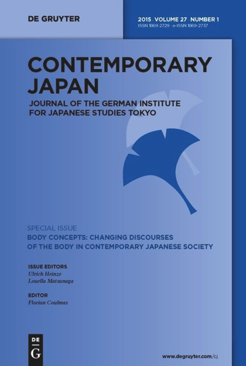 journal: Contemporary Japan