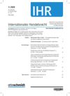 Internationales Handelsrecht