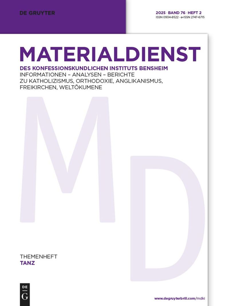 journal: Materialdienst