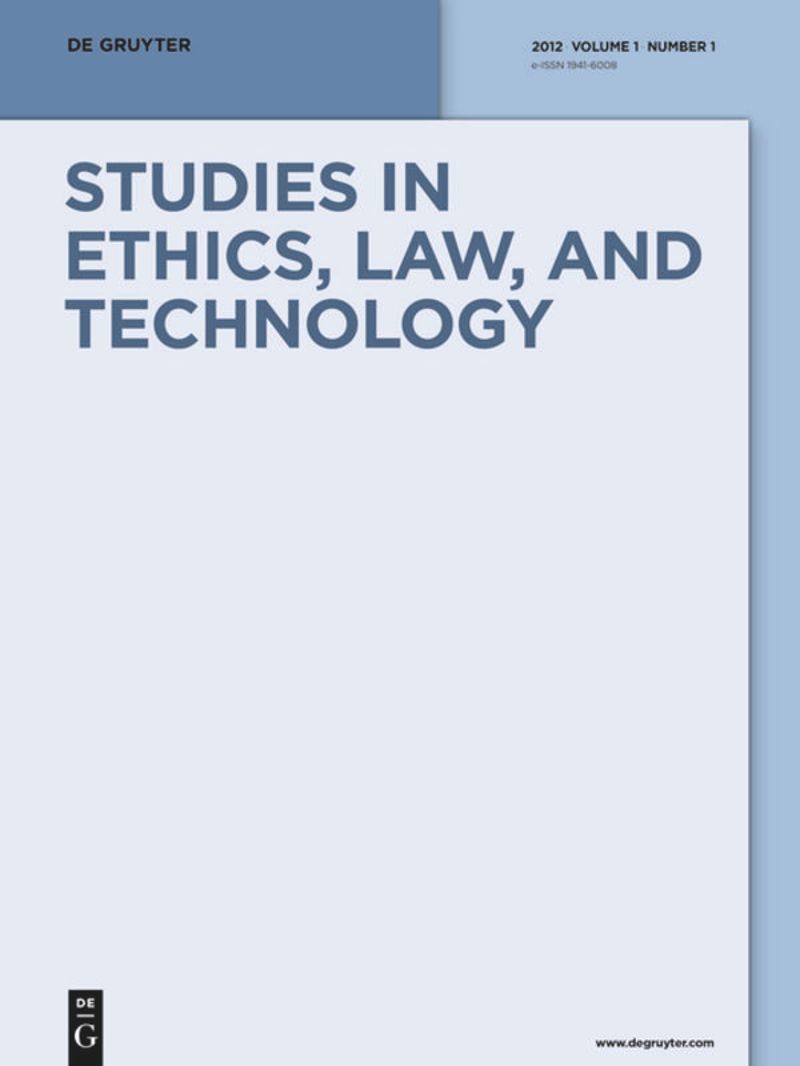 journal: Studies in Ethics, Law, and Technology