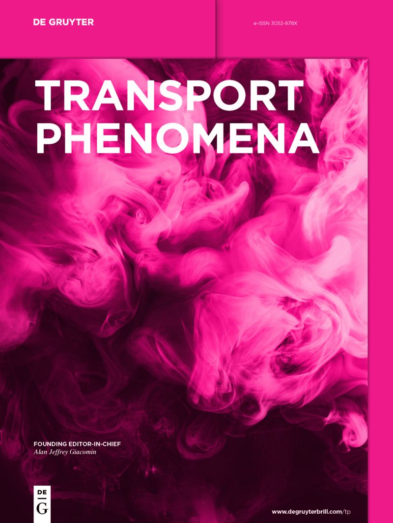 journal: Transport Phenomena