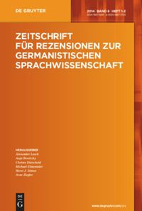 article: Florian Busch & Christian Efing. 2024<em>. Sprachliche Variation</em> (Linguistik und Schule. Von der Sprachtheorie zur Unterrichtspraxis. LinguS 12). Tübingen: Narr Francke Attempto. 170 S.