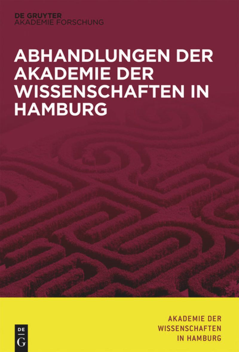 Abhandlungen der Akademie der Wissenschaften in Hamburg