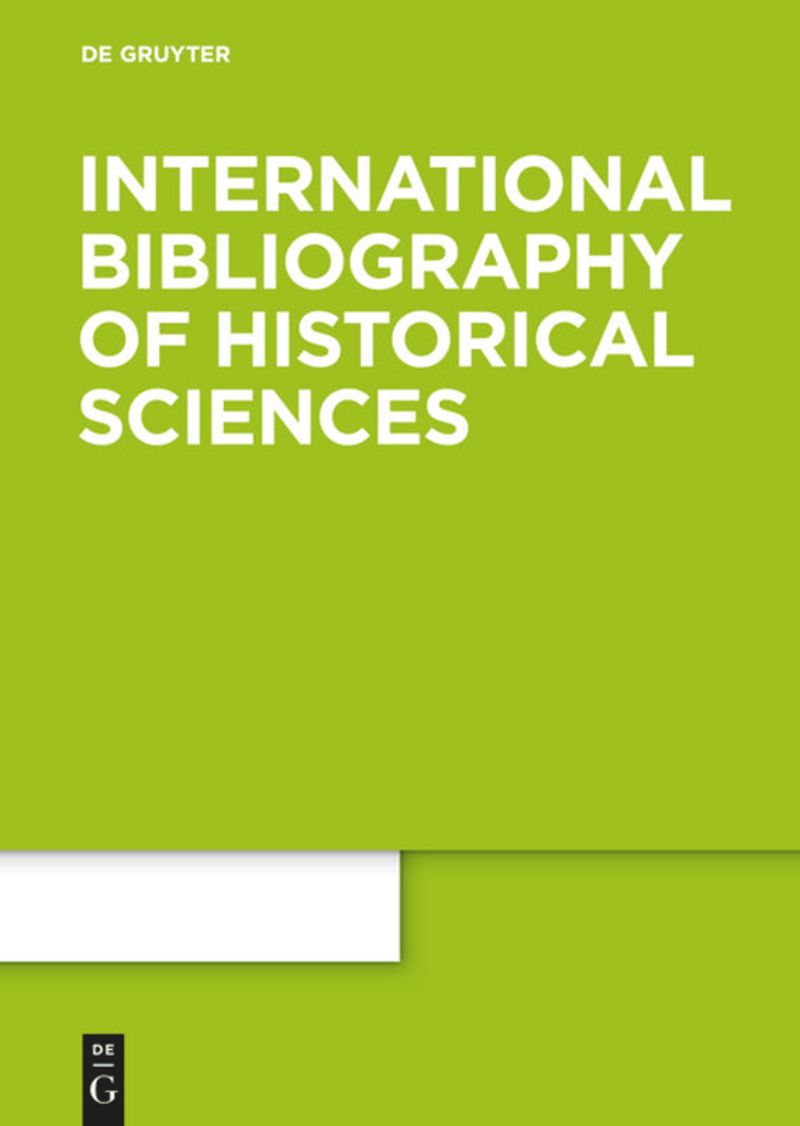 multi-volume work: International Bibliography of Historical Sciences