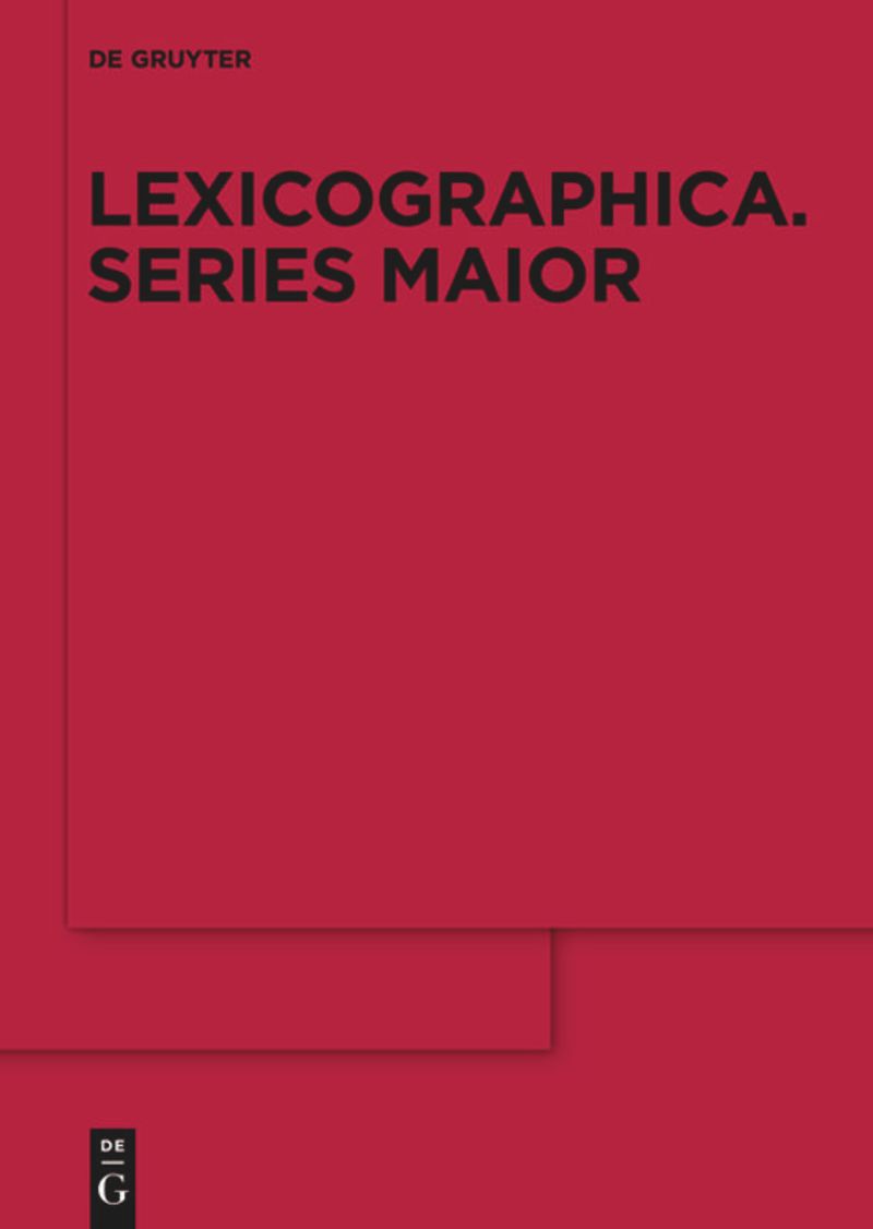 Lexicographica. Series Maior