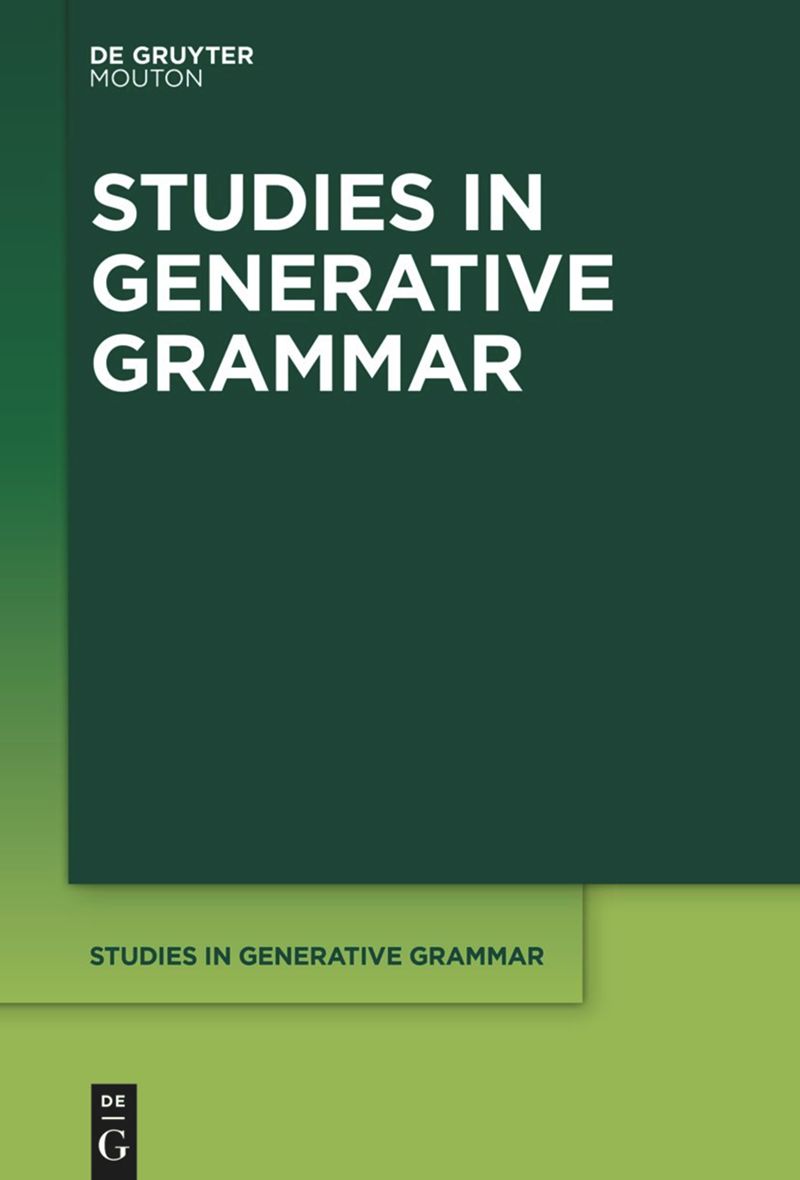 Studies in Generative Grammar [SGG]
