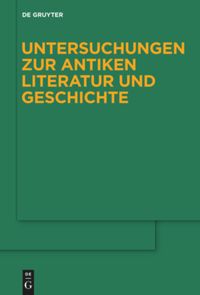 Untersuchungen zur antiken Literatur und Geschichte - Macrobius-Ein-Weiser-der-Antike