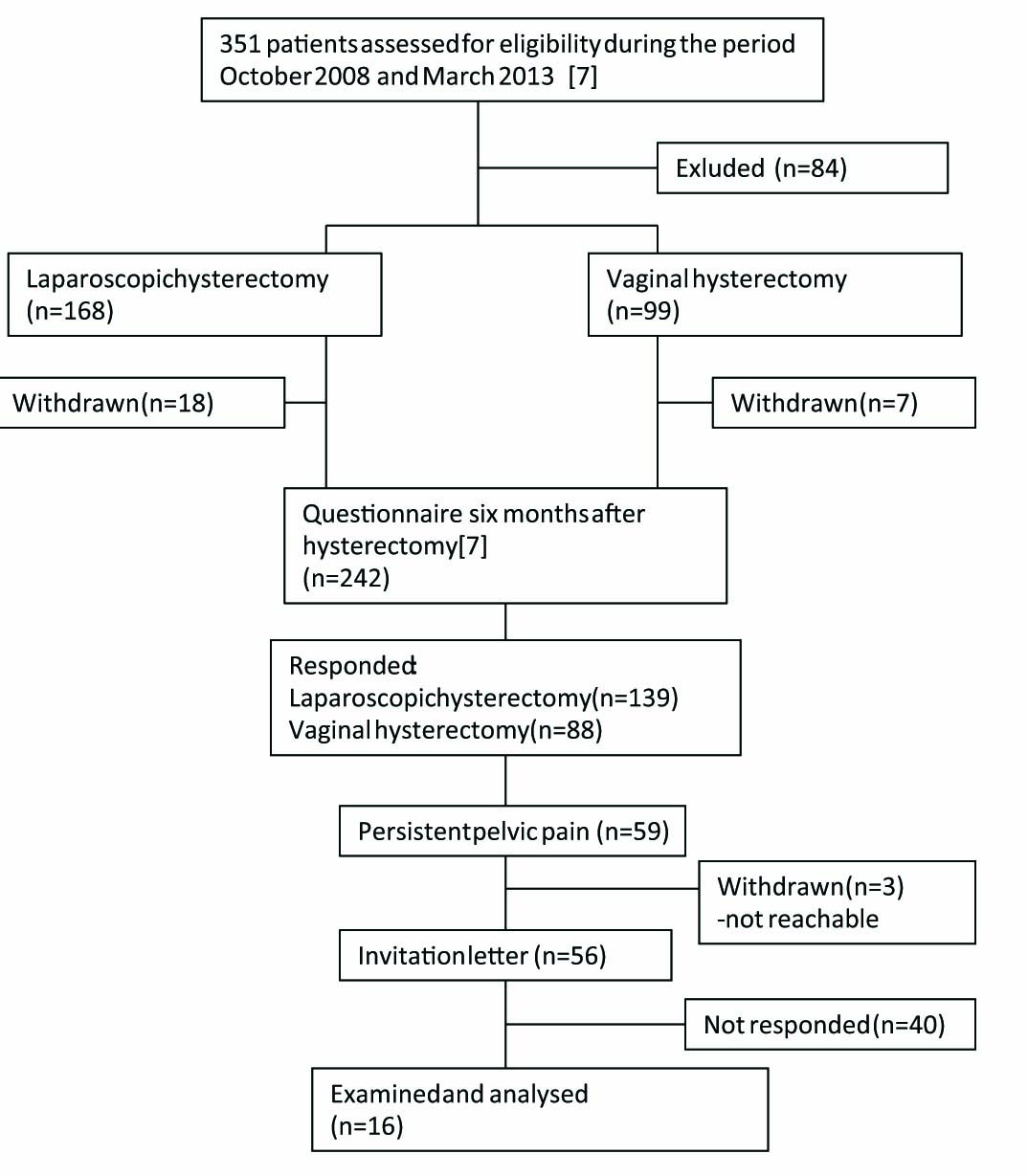 Fig. 1 
            Flowchart of the patients.
          