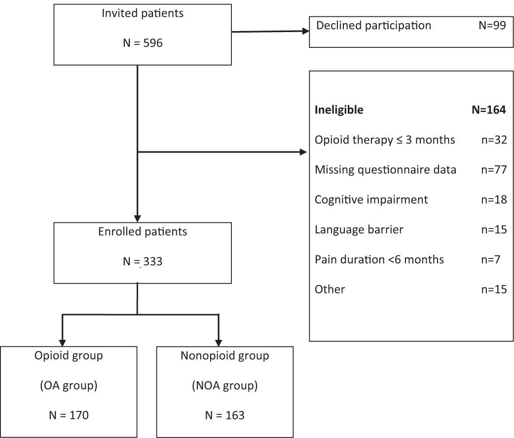 Fig. 1 
              Flow diagram for enrollment of potentially eligible participants.
            