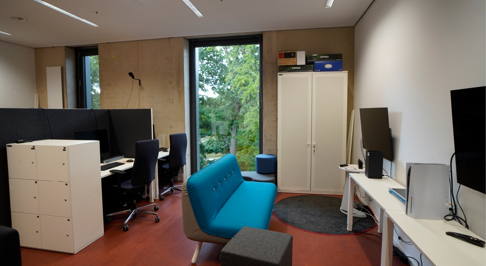 Abb. 3: Blick ins Game Lab (Foto: Aaron Beller)