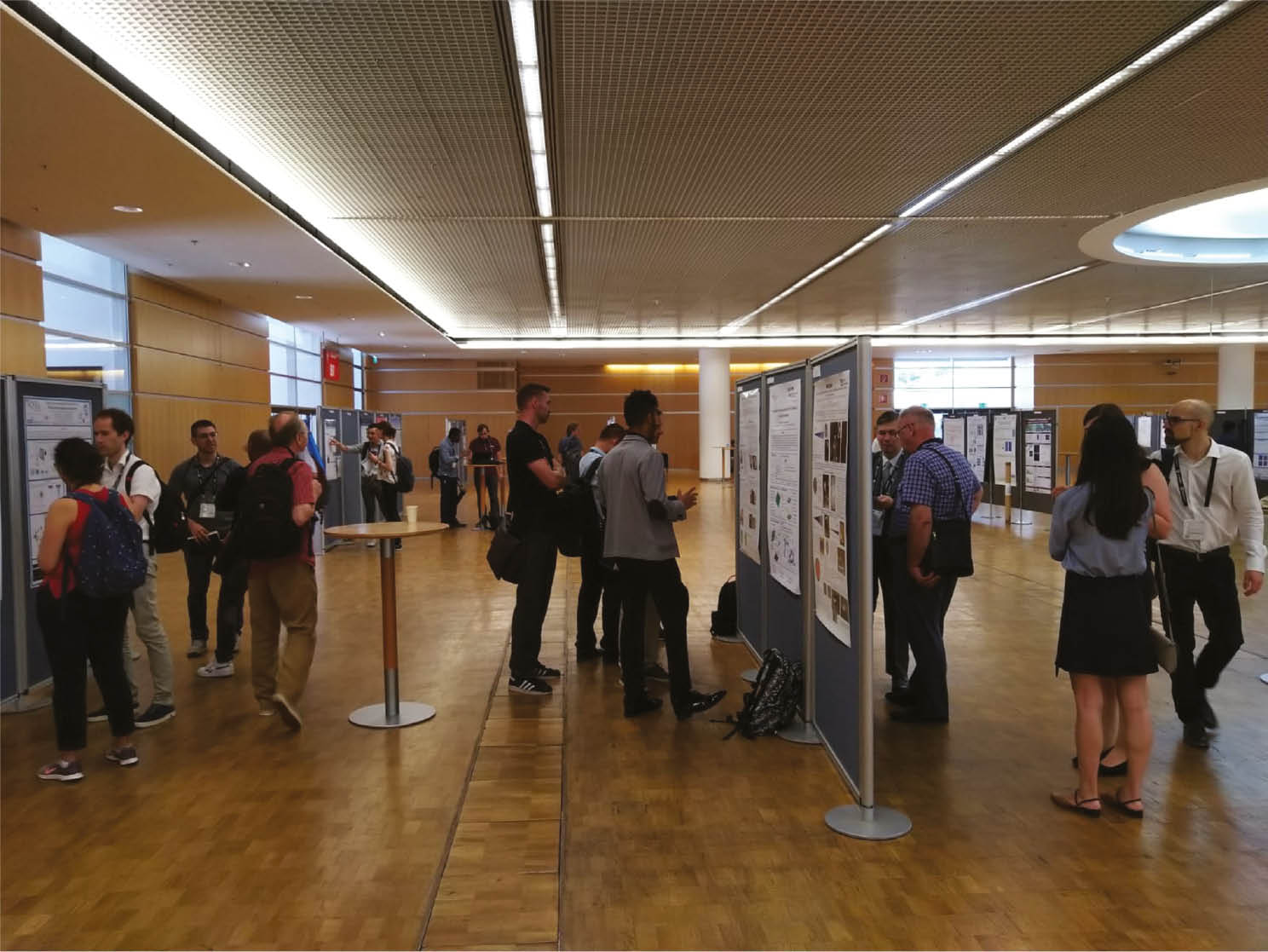  Poster session at the EOS conference in Munich (Copyright 2019: EOS).