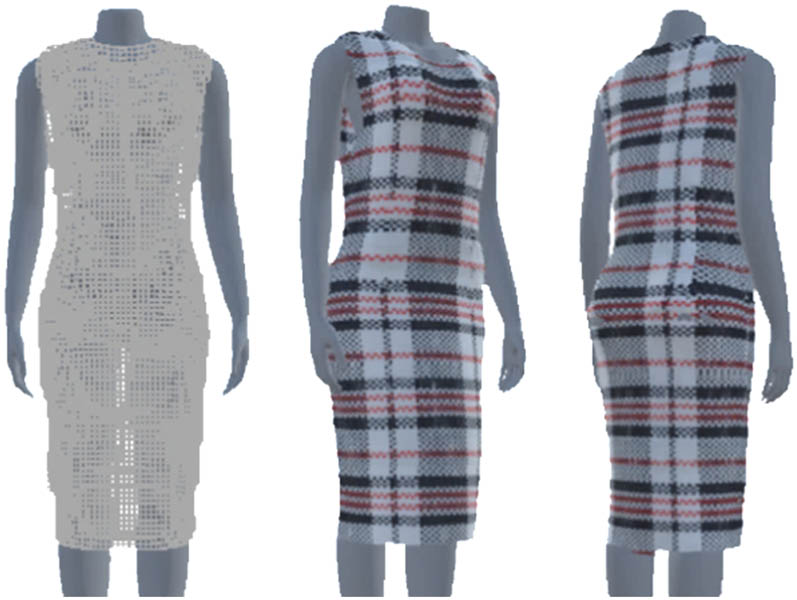 Figure 12 
               Effect of contact simulation with body slices (mesh and rendered). Note: The implementation is conducted on the Windows operating system taking advantage of OpenGL.
            