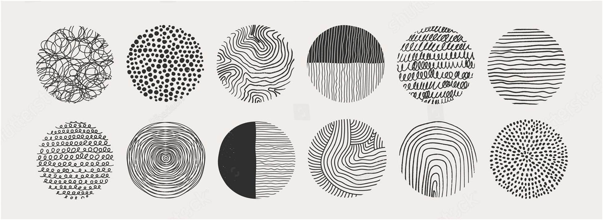 Figure 4
Circular patterns.