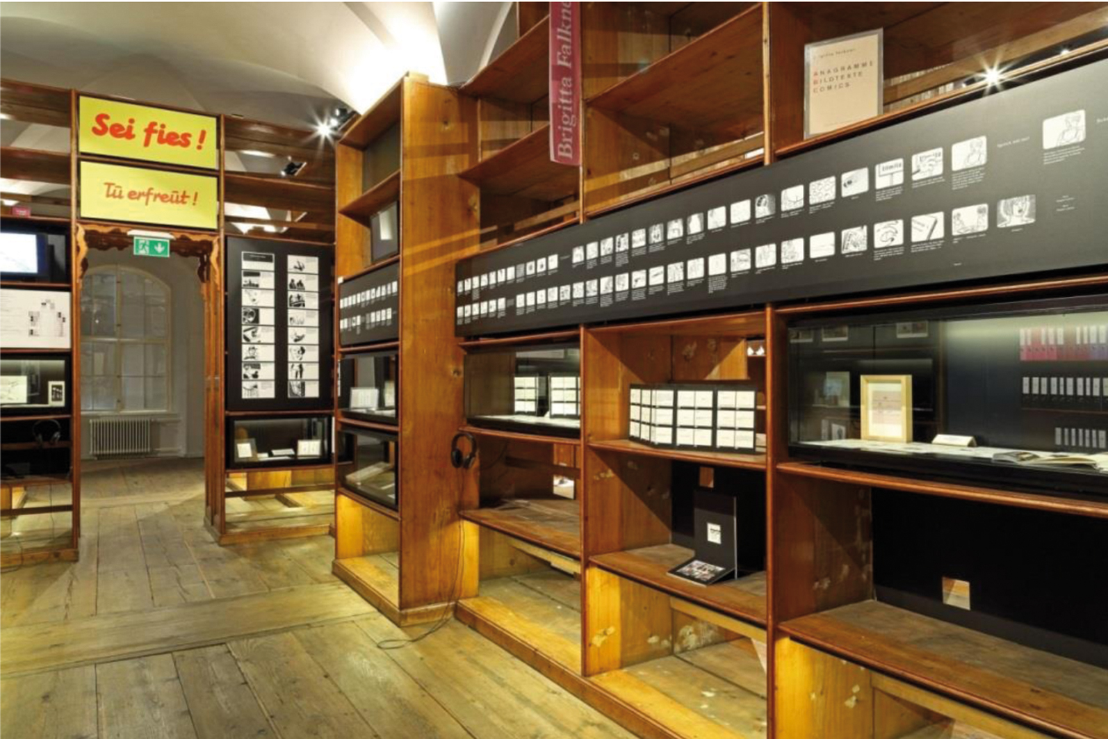 Abb. 6 Sonderausstellung, Ausstellungsbeitrag Brigitta Falkners