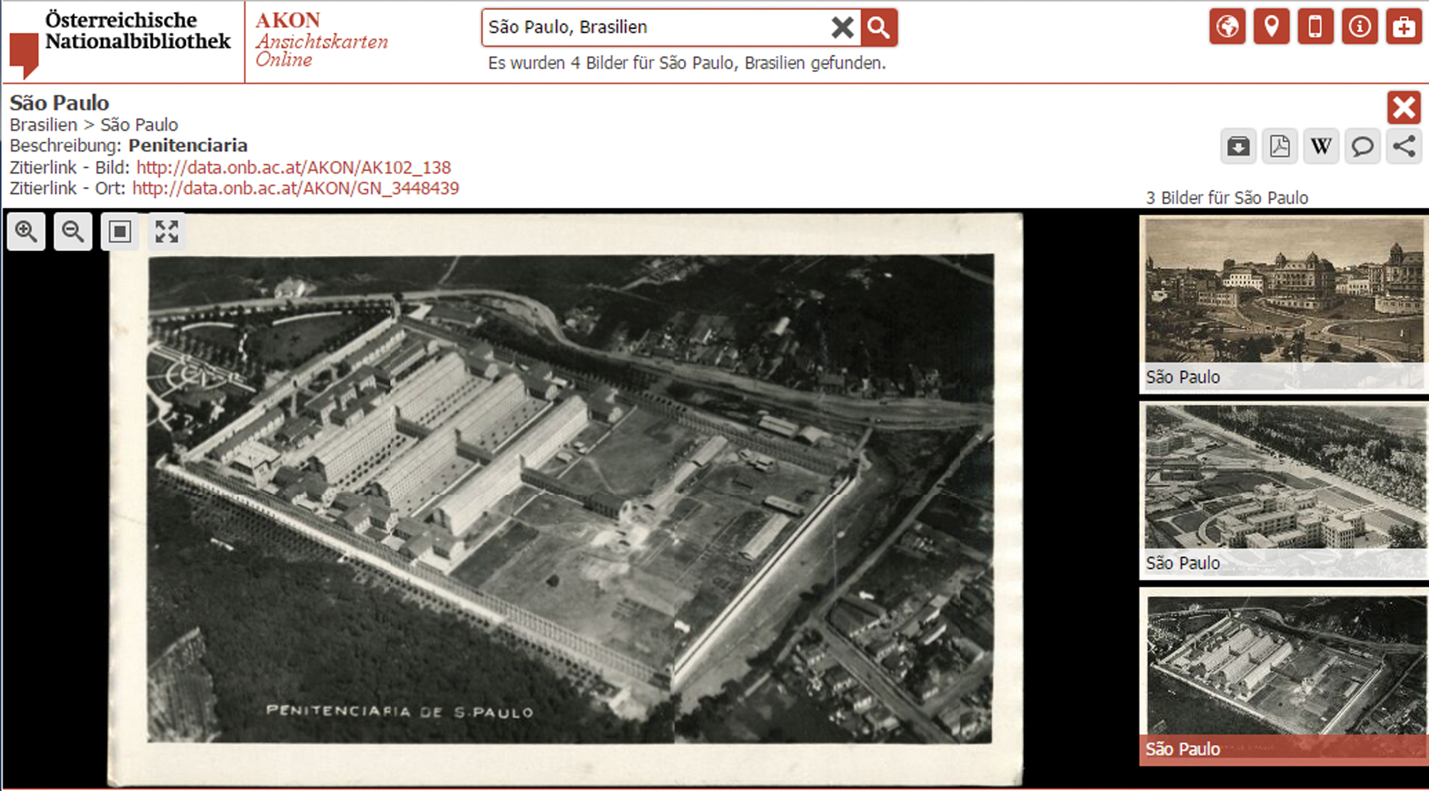 Abb. 3: Suche im Server SOLR nach São Paulo