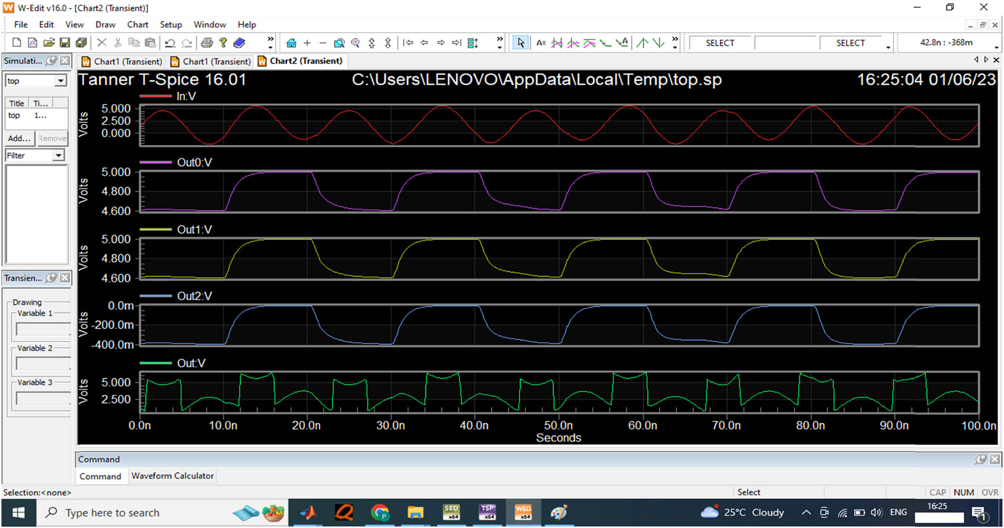 Figure 12 
               The proposed digital output for 3 V input sensor wave.
            